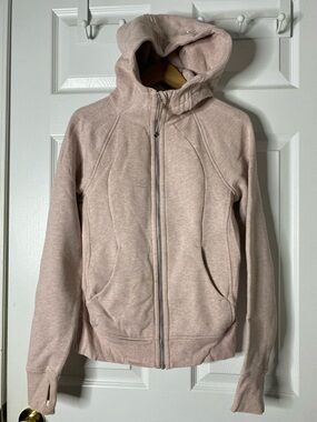 lululemon athletica Dusty Pink Full-Zip Hoodie #8